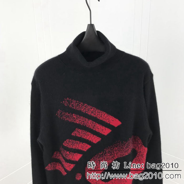 Amani阿瑪尼 18年秋冬新款高領貂絨羊毛衫 採用45%貂絨面料 頂級紗線 面料柔軟舒適 ydi2337
